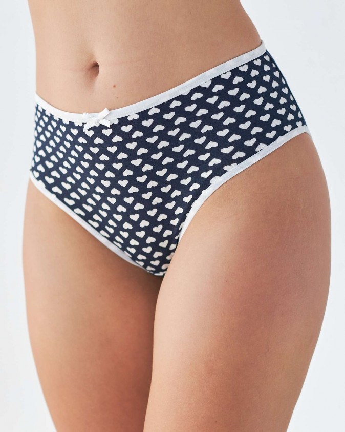 Набір жіночих трусиків тижневок Plus Size - 7 шт. - 24495