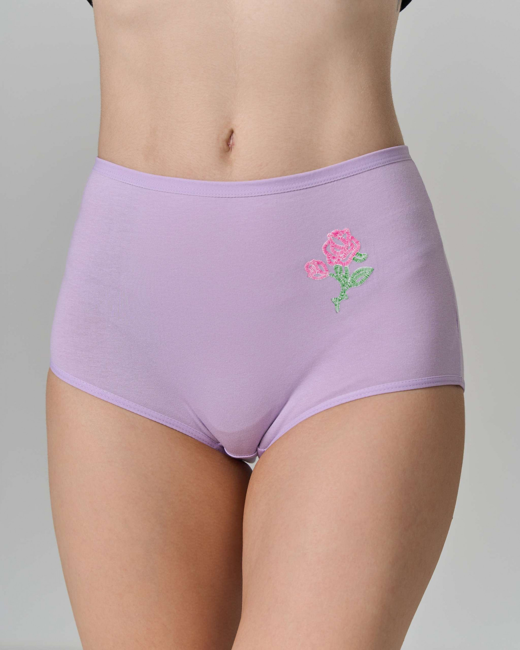 Трусики Женские трусики с высокой посадкой - пастельные (26605) недорого, цена фото отзывы