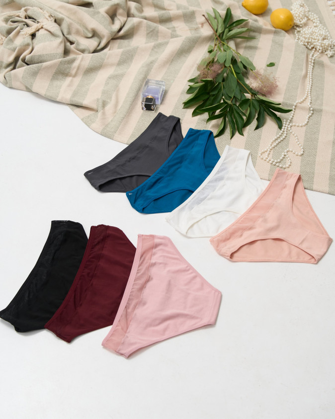 Набір жіночих трусиків з 7 шт. - 26797 - Ozkan