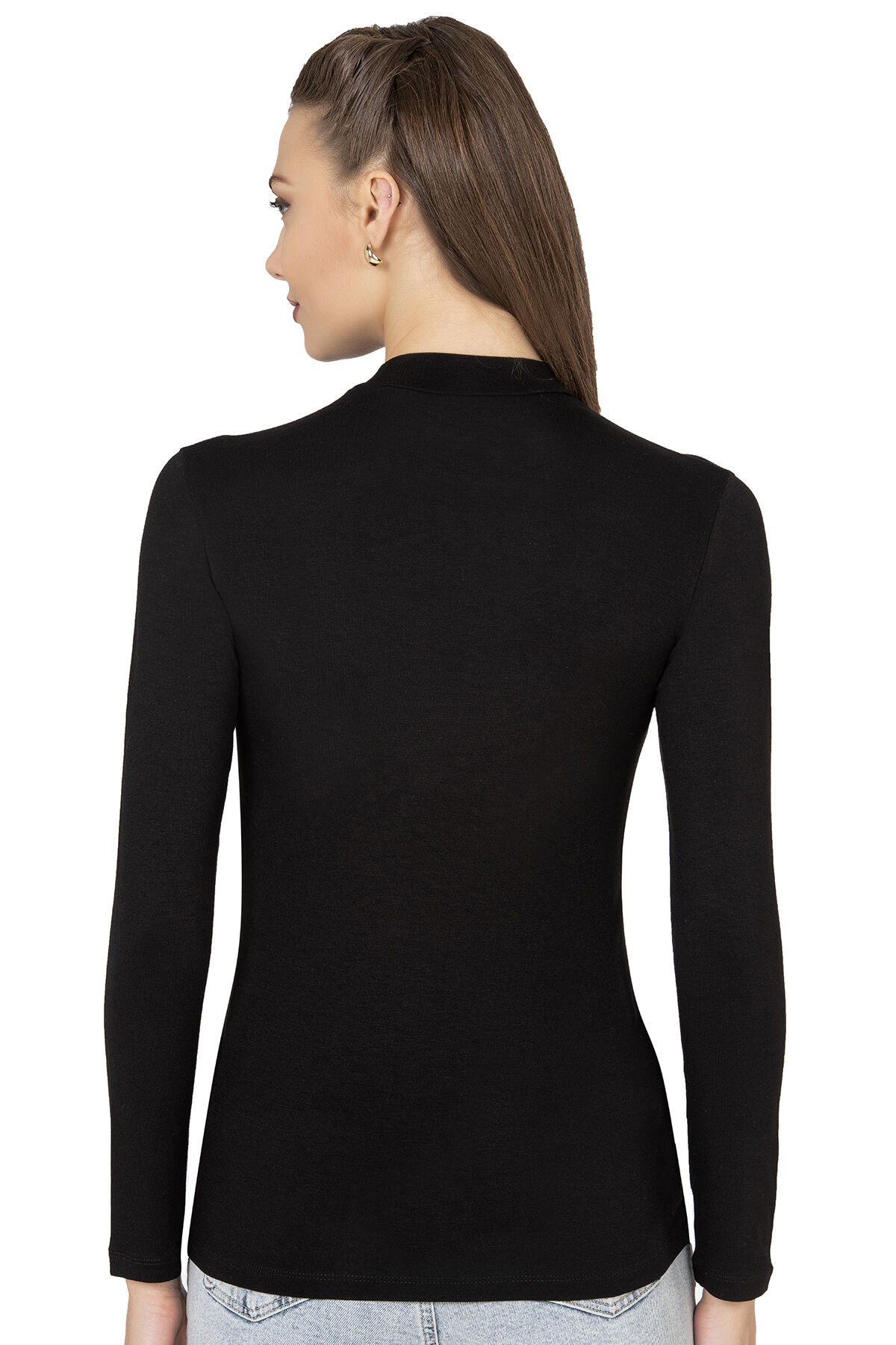 Жіноча віскозна водолазка Ozkan - невисока горловина