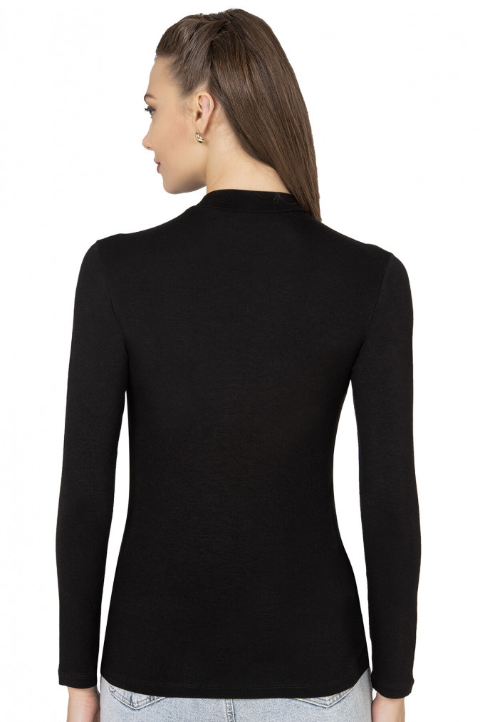 Жіноча віскозна водолазка Ozkan - невисока горловина