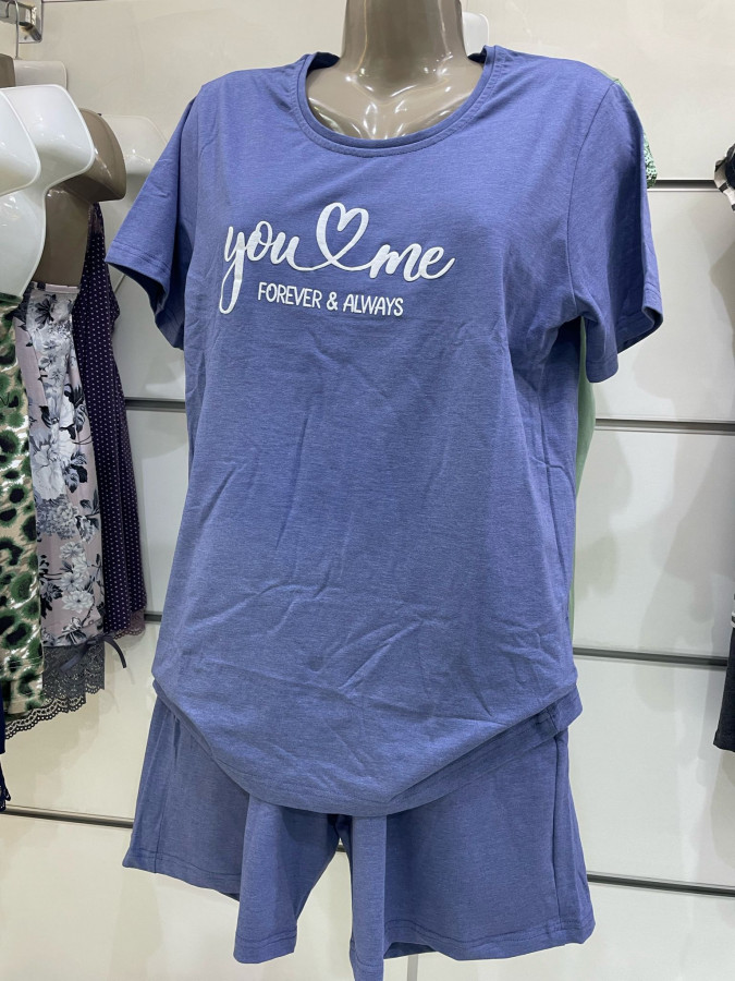 Комплект футболка и шорты - Plus size - You me