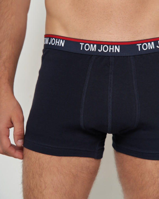 Боксери чоловічі Plus Size - Tom John - Темно-сині