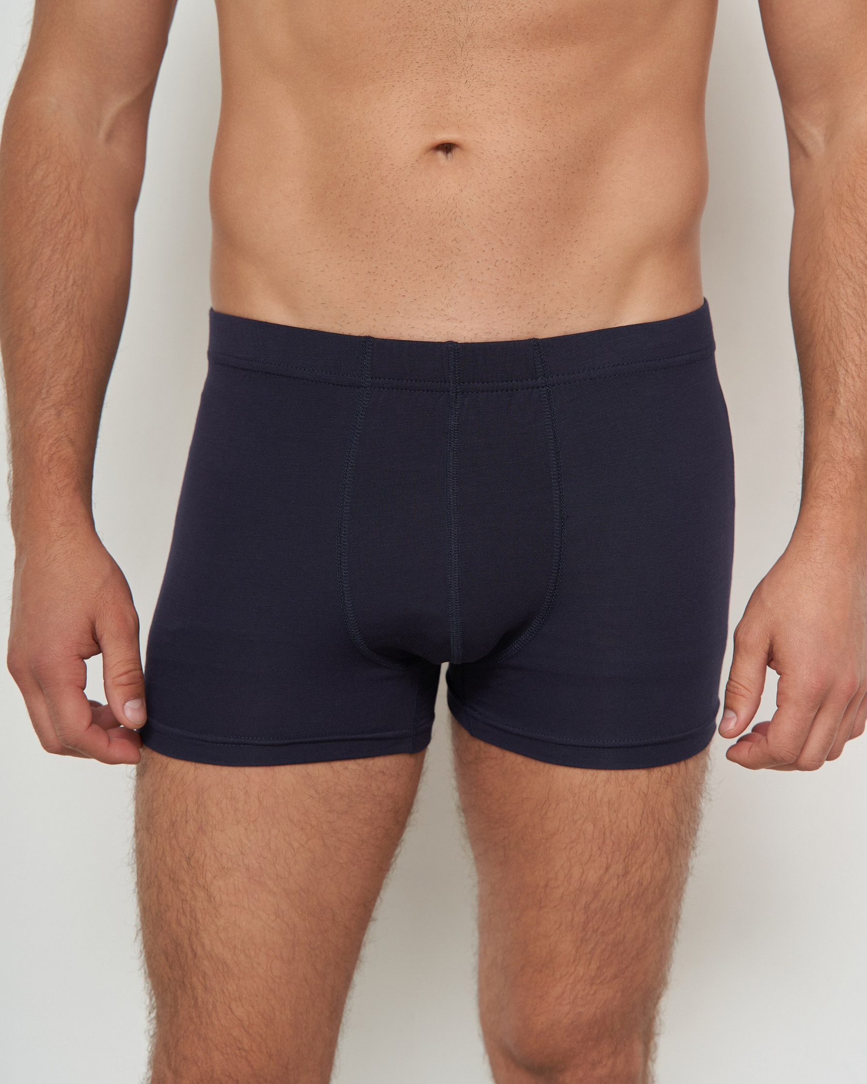 Чоловічі труси-боксери темно-сині - Бамбук