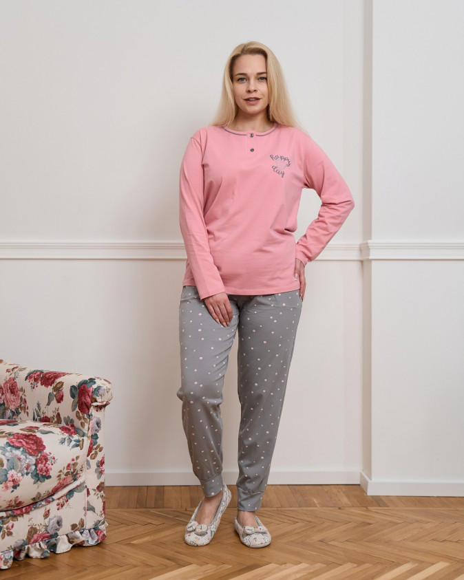 Комплект жіночий Plus Size зі штанами - Уцінка