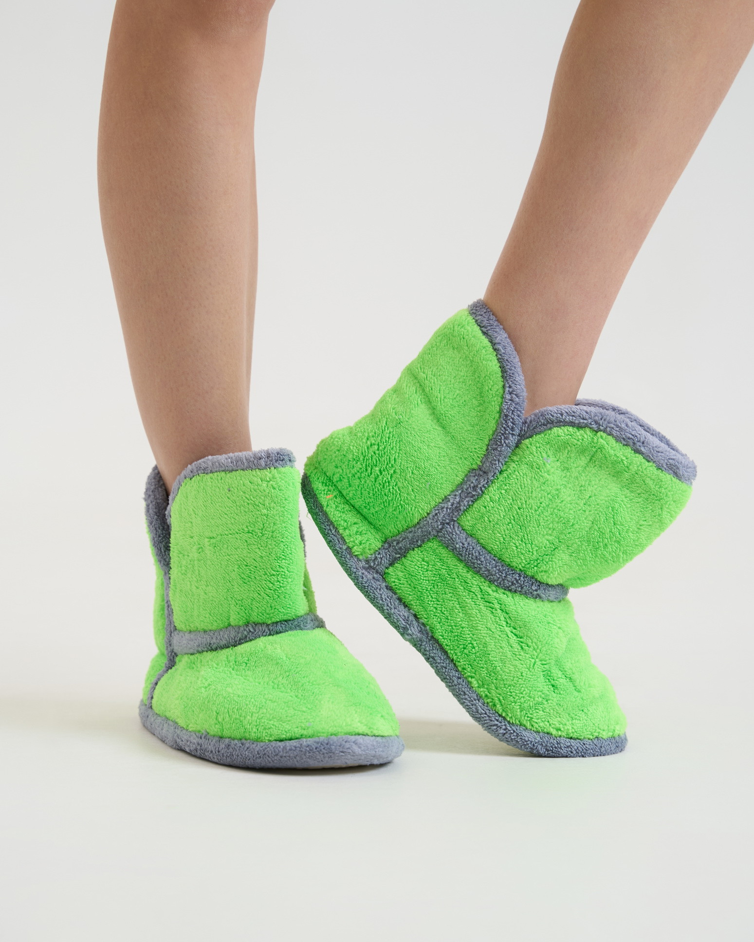 Чобітки-уггі для дому - Зелений