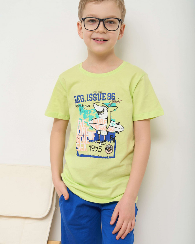 Комплект для хлопчика з шортами Ozkan - Акула