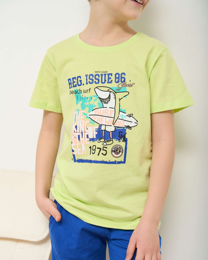 Комплект для хлопчика з шортами Ozkan - Акула