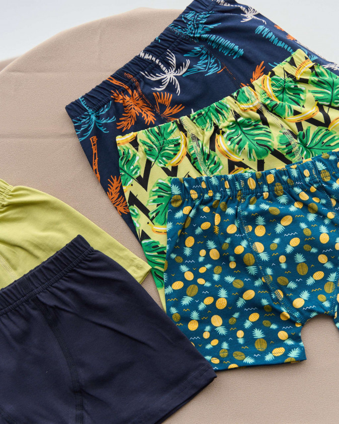 Боксери підліткові - Тропічний принт