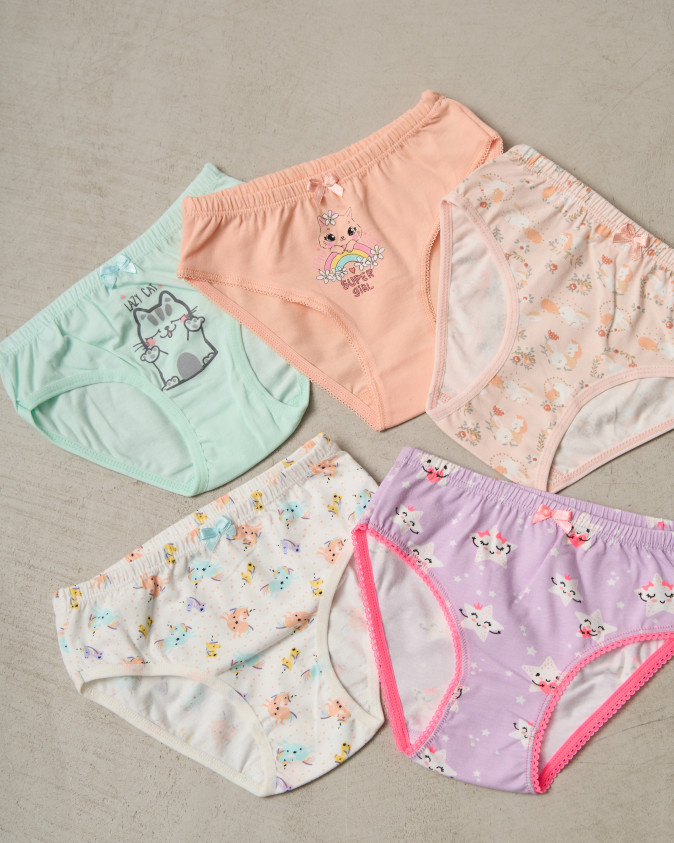 Підліткові трусики на дівчинку - 5 кольорів