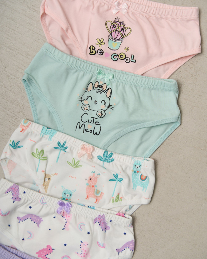 Дитячі трусики на дівчинку - 5 кольорів