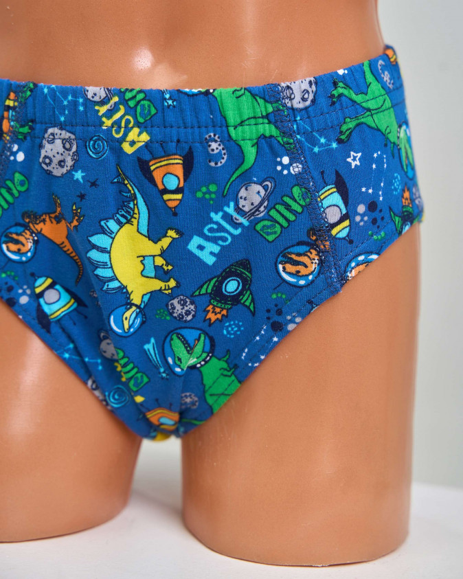 Трусики дитячі на хлопчика - Мікс з динозаврами