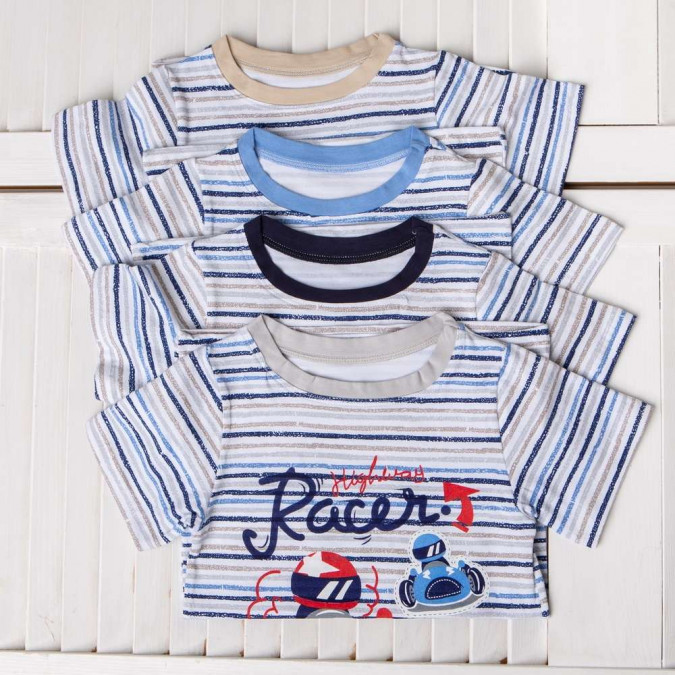 Футболка для мальчика в полоску - Racer