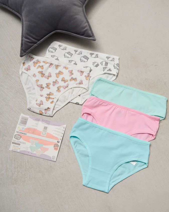 Підліткові трусики для дівчинки - ніжні кольори