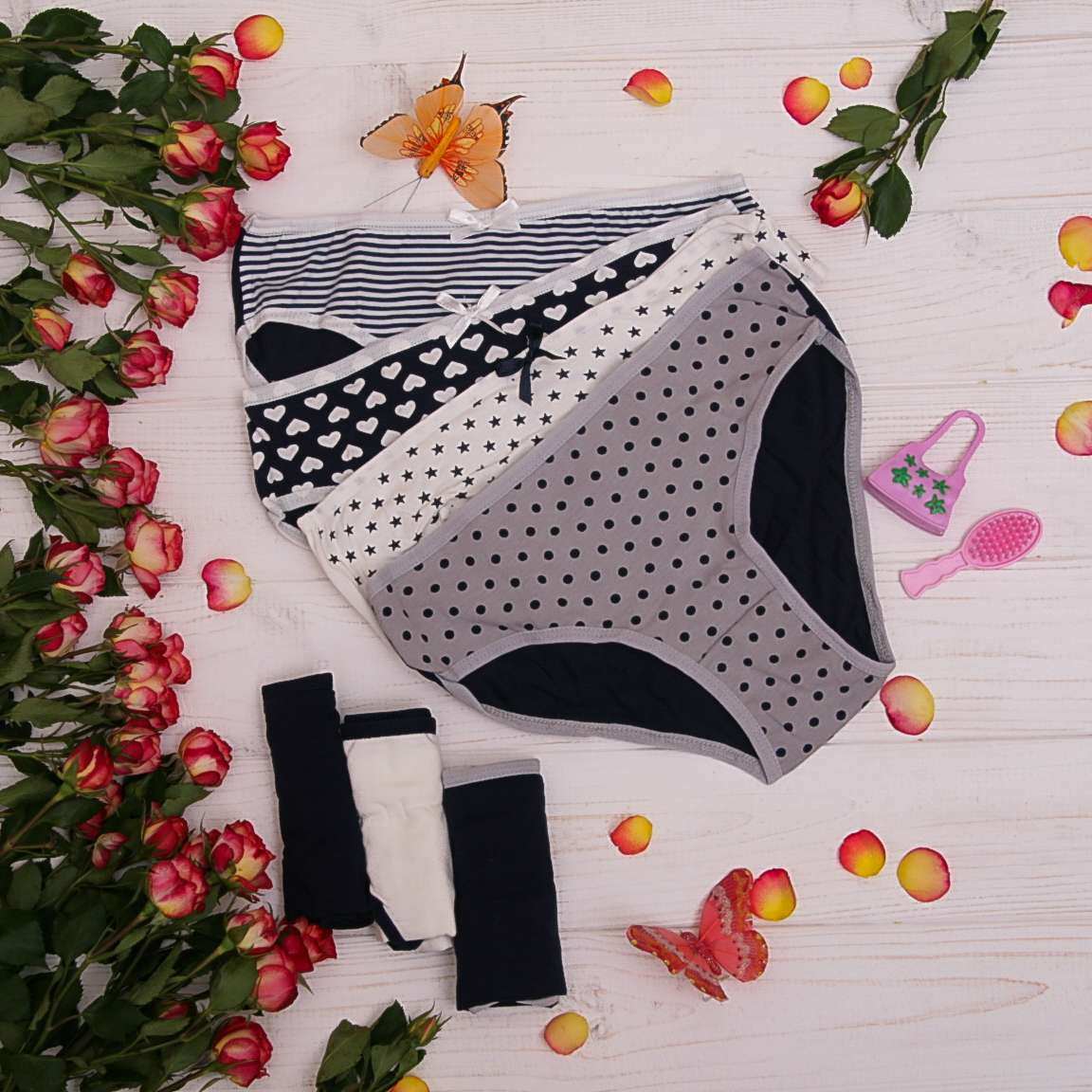 Набір дитячих трусиків тижневок - 7 шт. - 42495