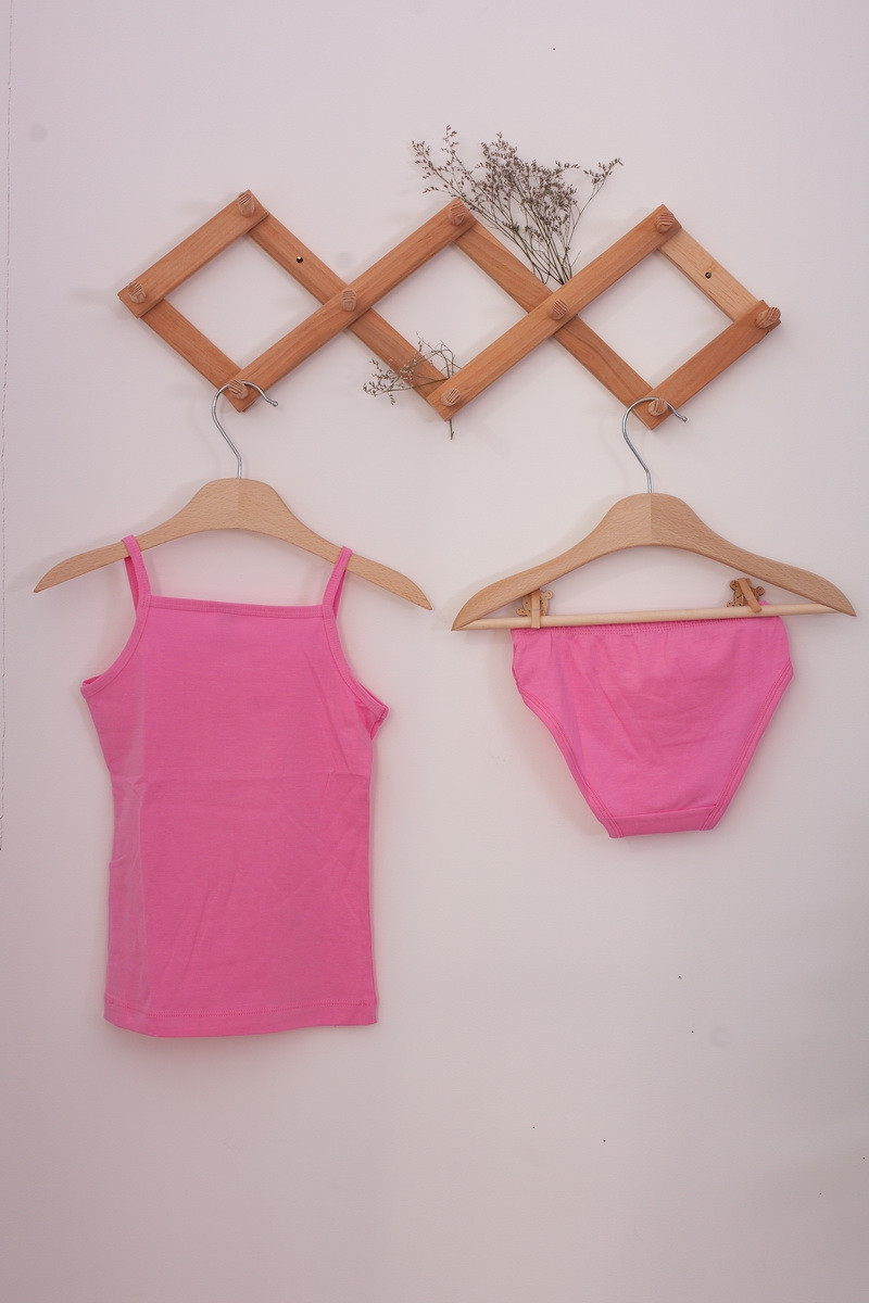 Комплект для дівчинки майка + трусікі- Котик