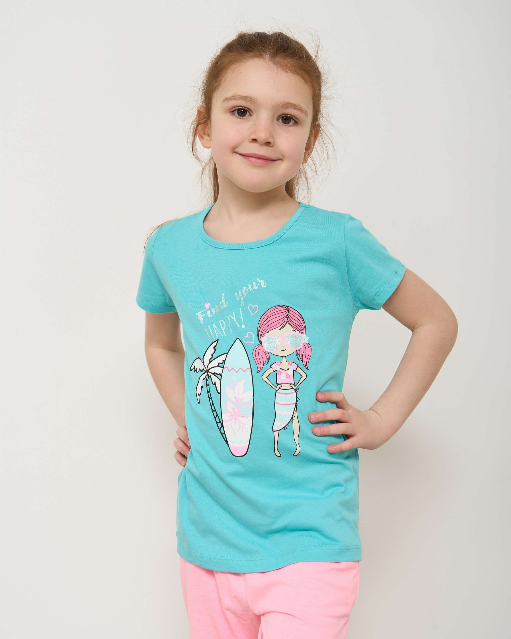 Комплект для дівчинки з капрі - Серфинг - Ozkan