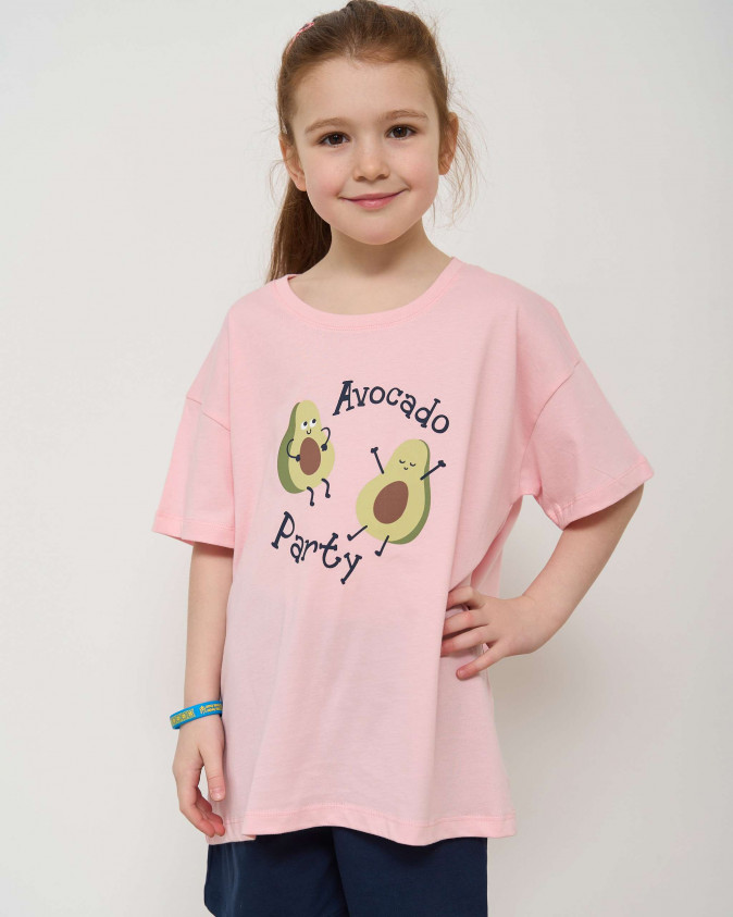 Комплект для дівчинки з шортами Авокадо - Ozkan