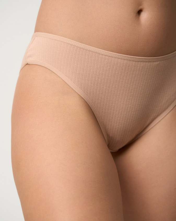 Жіночі трусики в рубчик - базовий набір 5 шт.