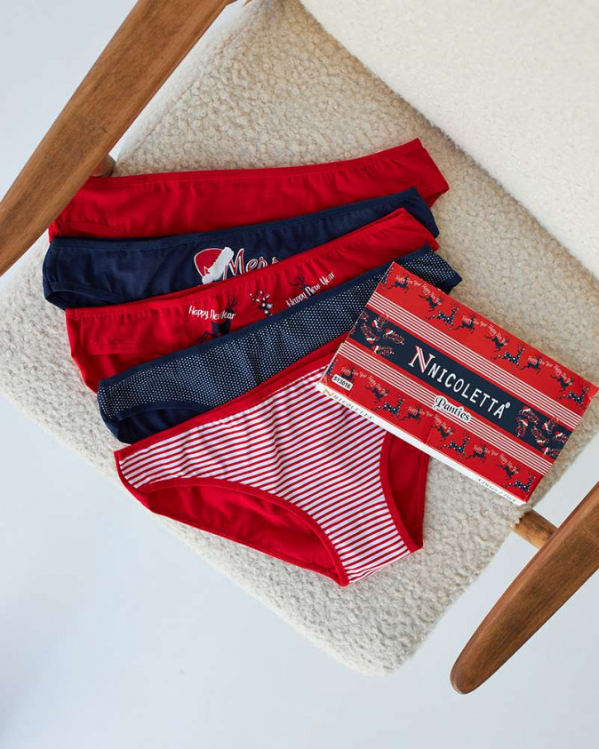 Набір жіночих трусиків тижневок - 5 шт. - 513016