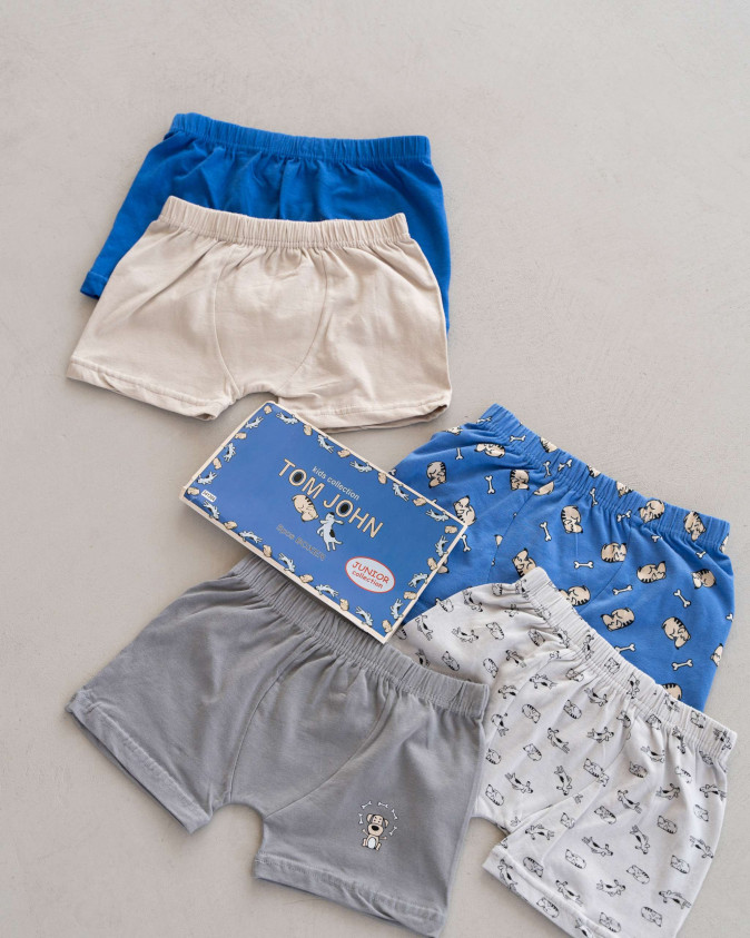 Набір підліткових боксерів на хлопчика з 5 шт. - 541304