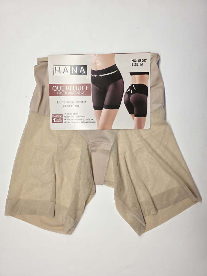 Панталони коригувальні, шорти з сіточкою Plus Size - поліамід