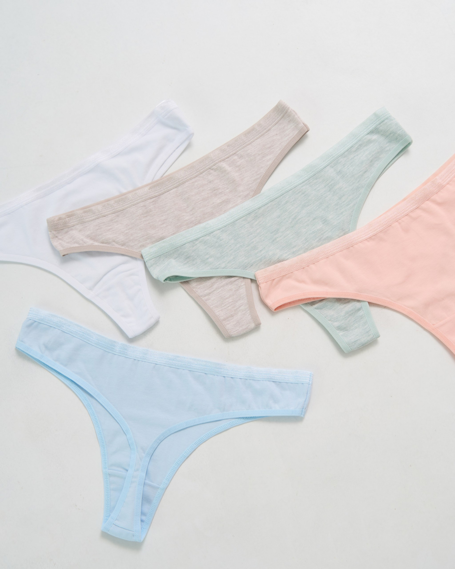 Набор женских стрингов неделек - 5 шт. - 598018