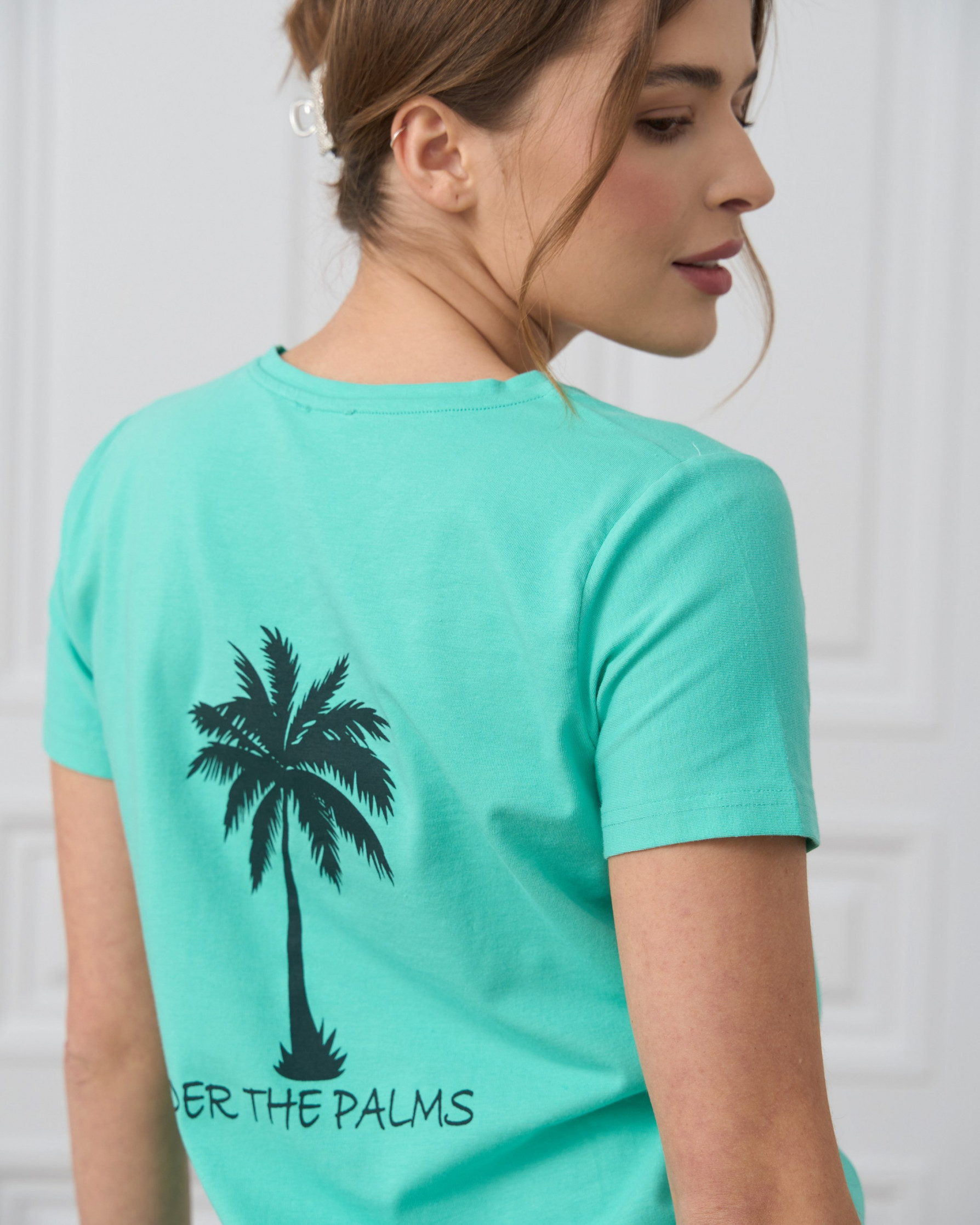 Жіночий комплект з шортиками - Пальма