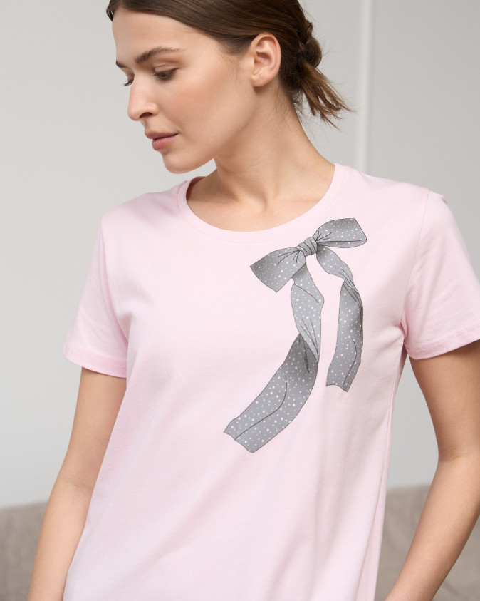 Жіночий комплект з шортиками - Бантик