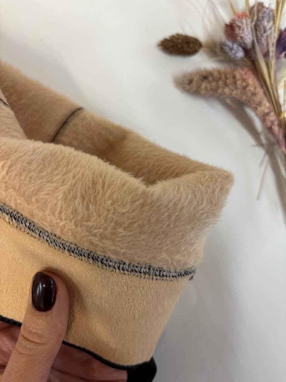 Колготи на хутрі з ефектом "другої шкіри" - один шов