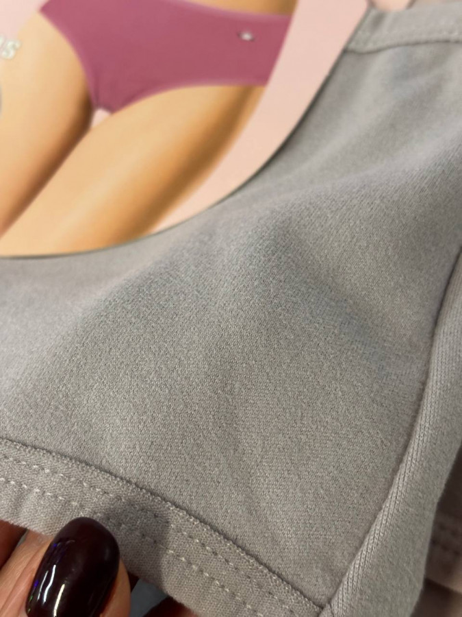 Теплі жіночі трусики Термо - Plus Size - висока посадка