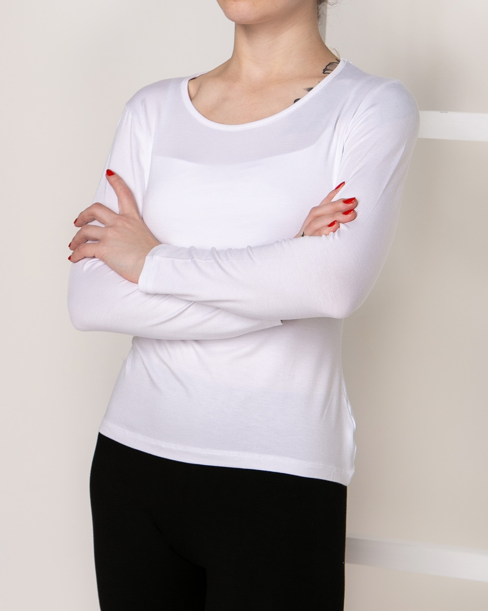 Футболка жіноча на довгий рукав Вискоза - Ozkan