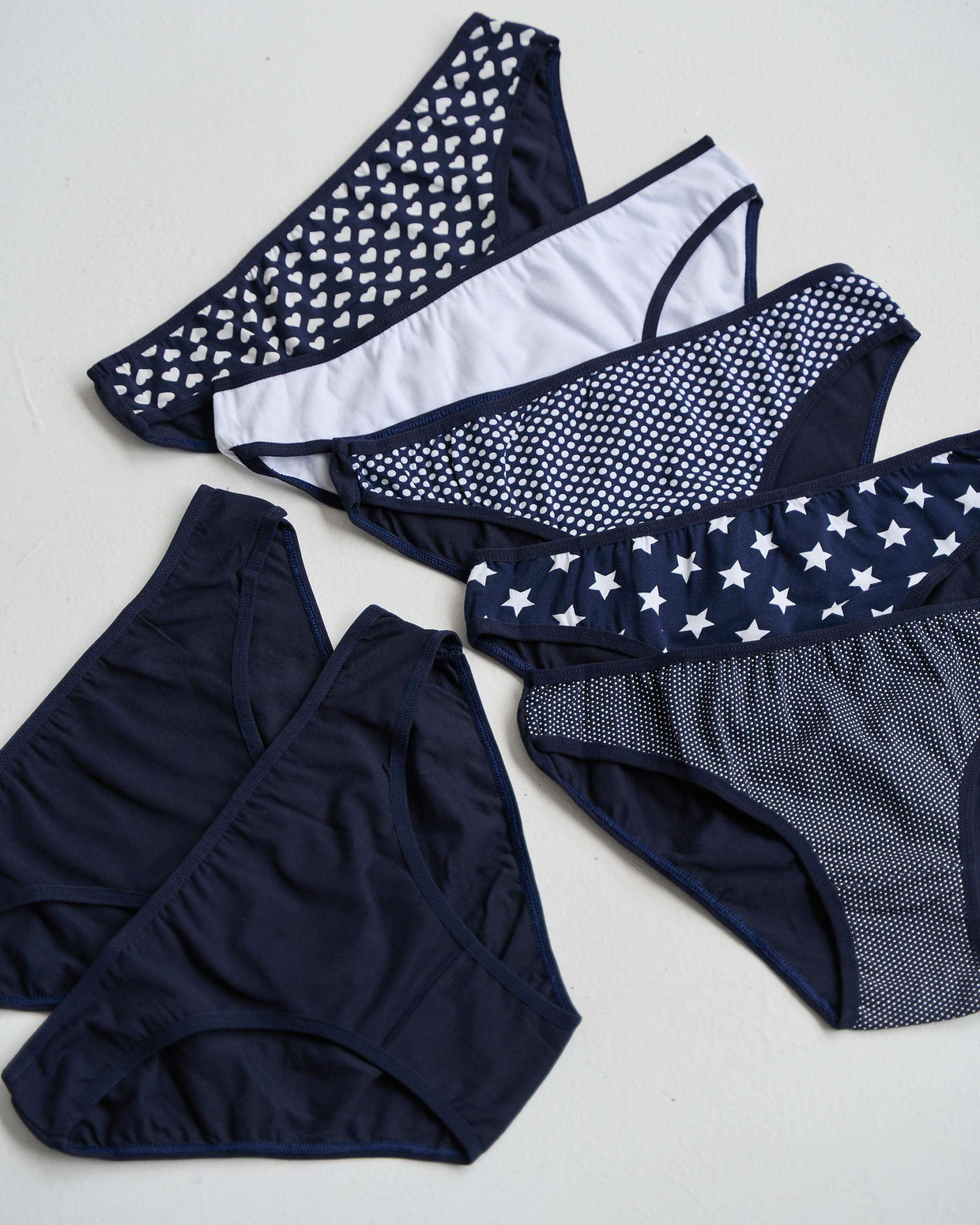 Набор женских трусиков неделек - 7 шт. - 713003