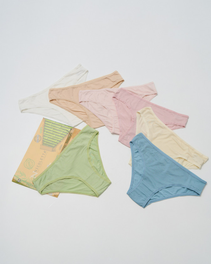 Набор женских трусиков неделек Бамбук - 7 шт. - 713145