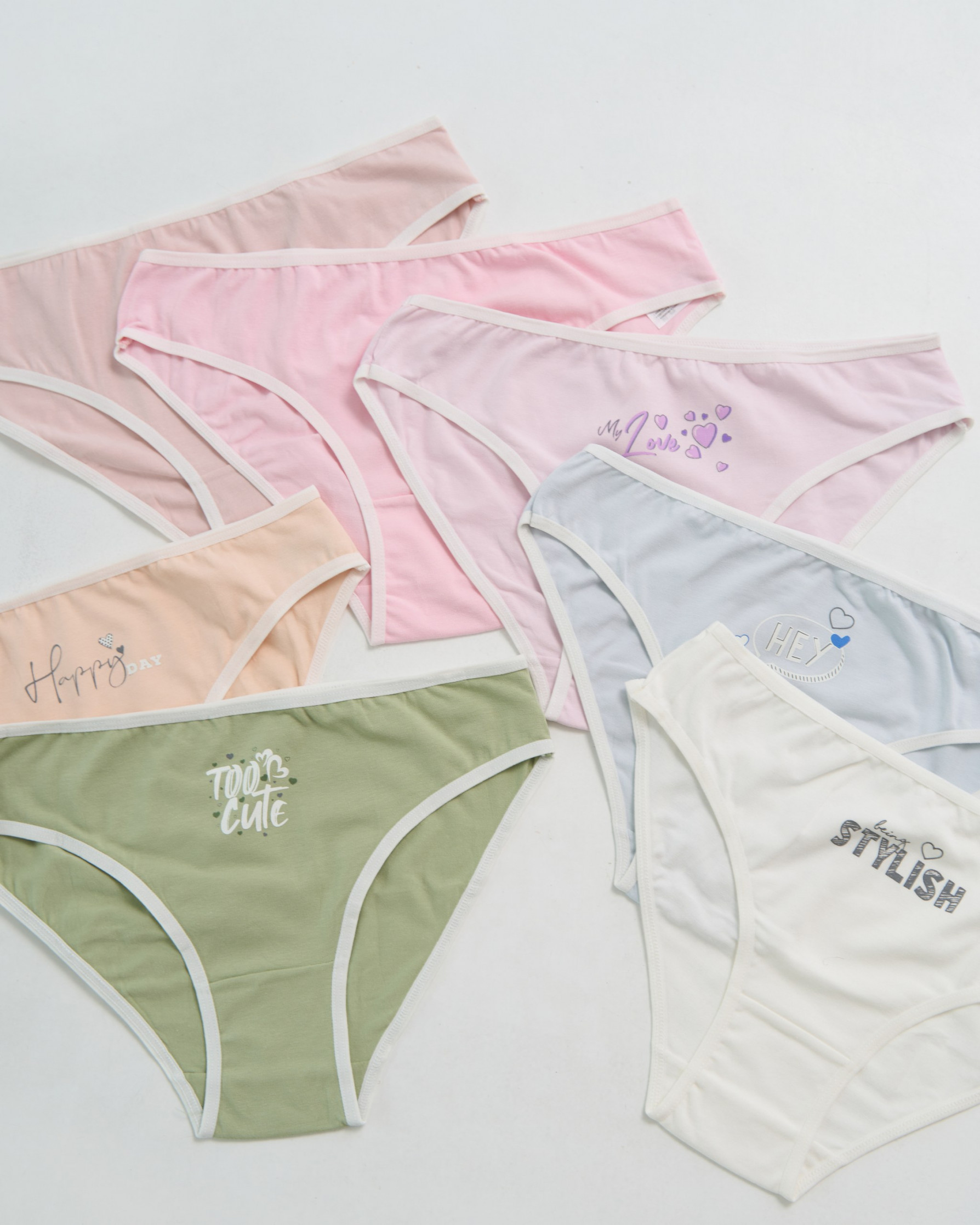 Набор женских трусиков неделек - 7 шт. - 713174