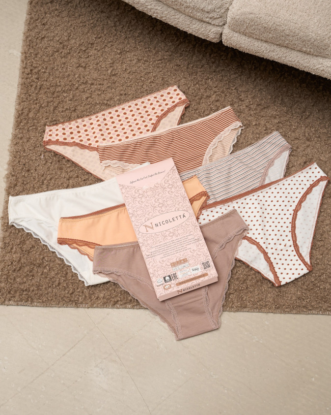 Набор женских трусиков неделек - 7 шт. - 713182