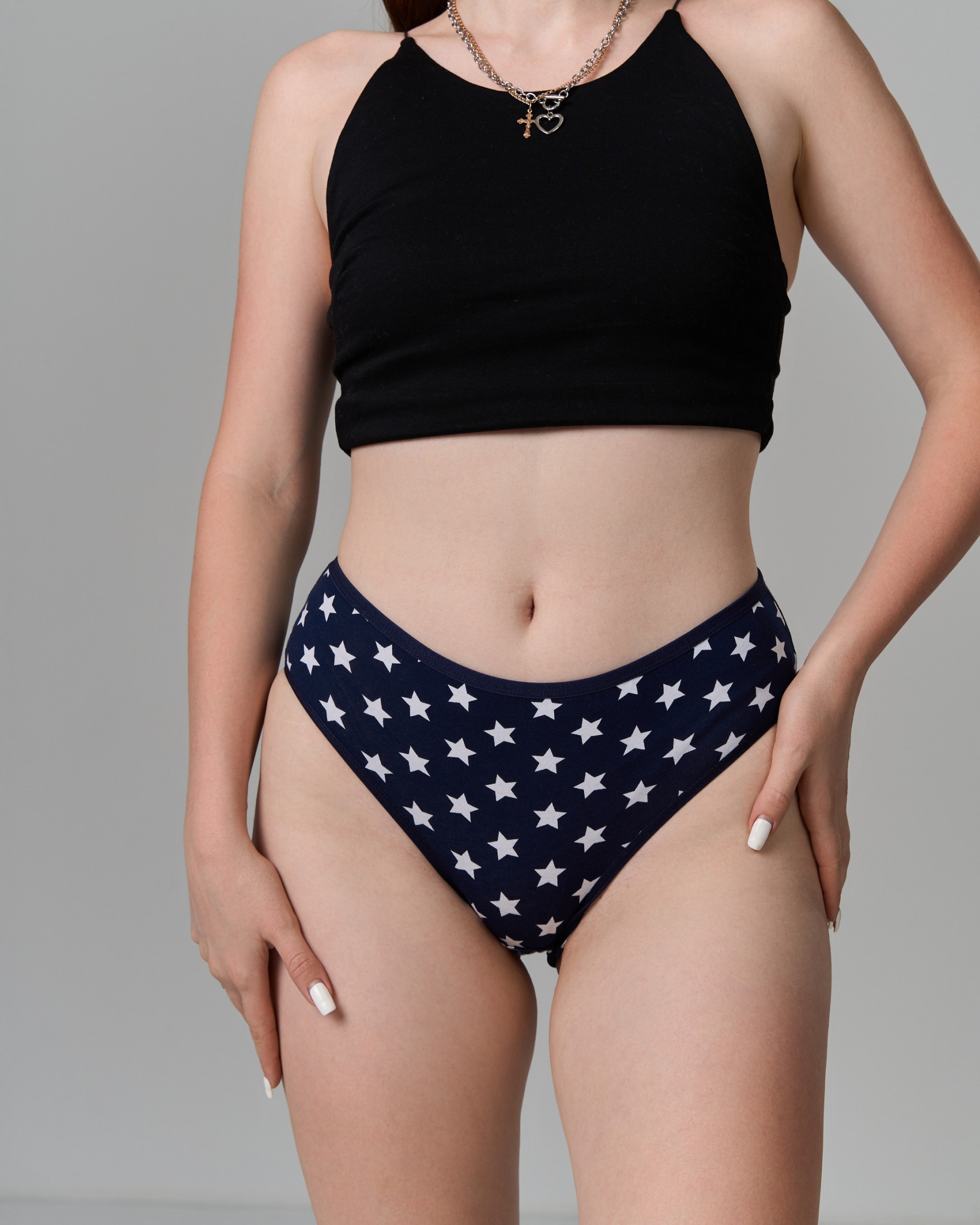 Набор женских трусиков неделек батал - 7 шт. - 724003