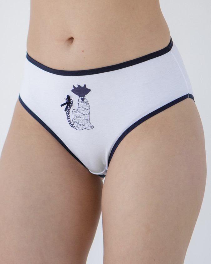 Набір трусиків тижневок Plus Size - 7 шт. - 724017