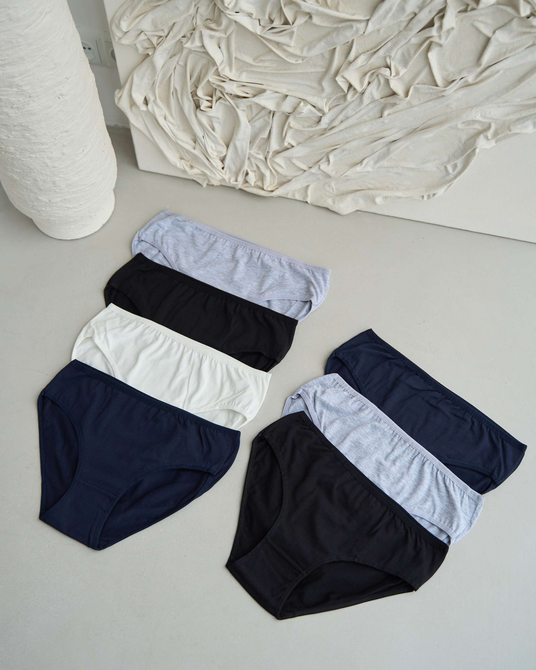 Набор женских трусиков неделек батал - 7 шт. - 724117