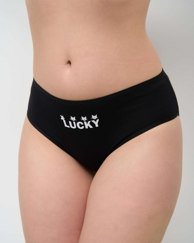 Набір жіночих трусиків тижневок Plus Size - 7 шт. - 724121