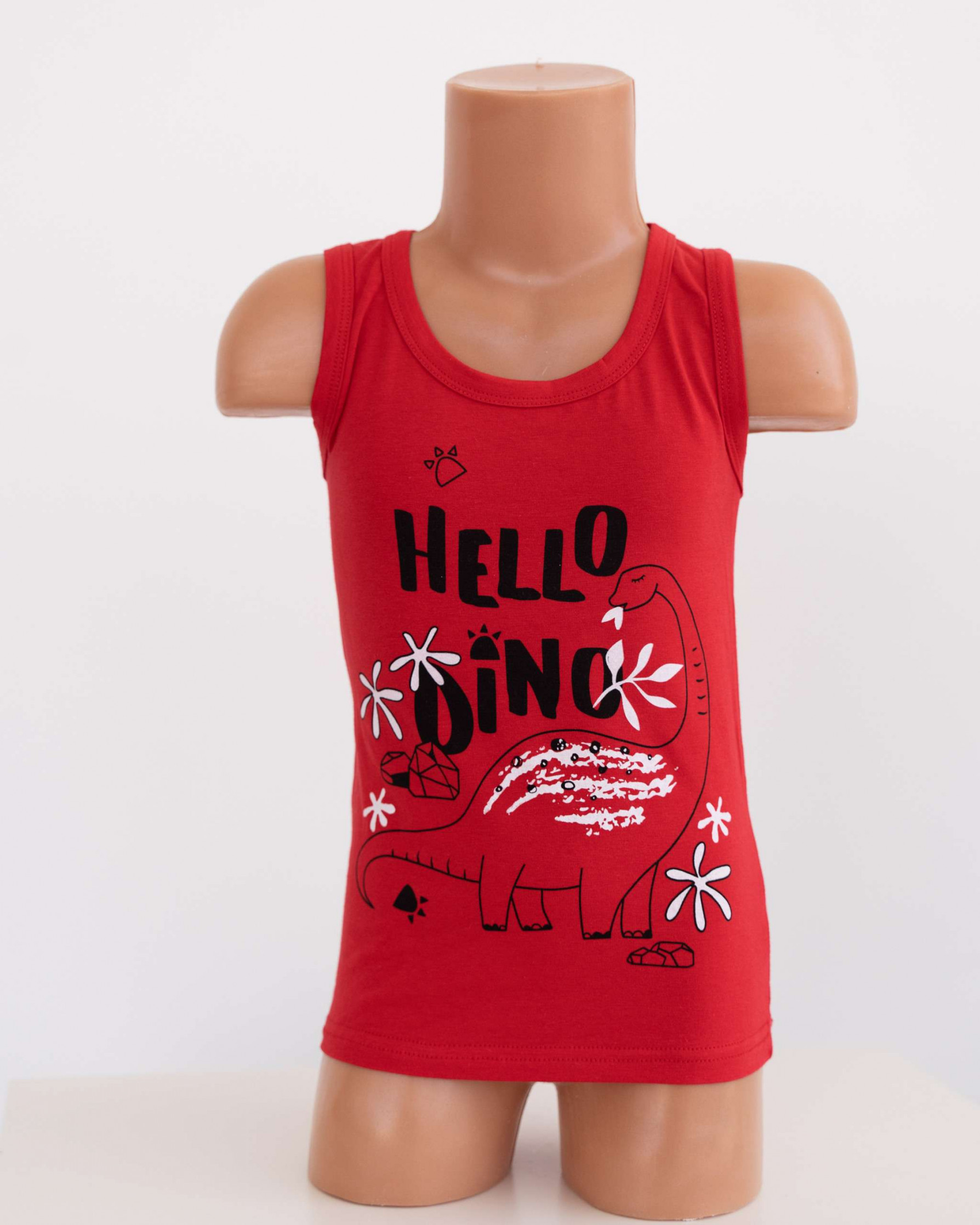 Майка для мальчика детская  - Hello Dino