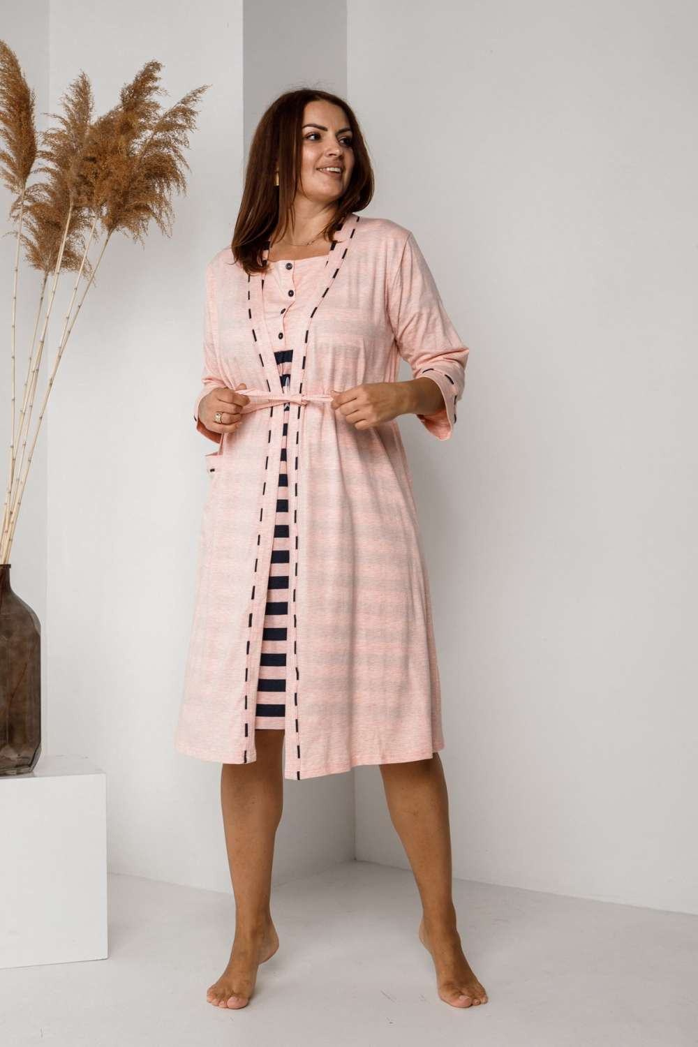 Комплект для годування - халат і сорочка