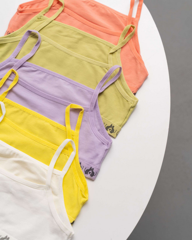 Підлітковий топік для дівчинки - кольоровий мікс