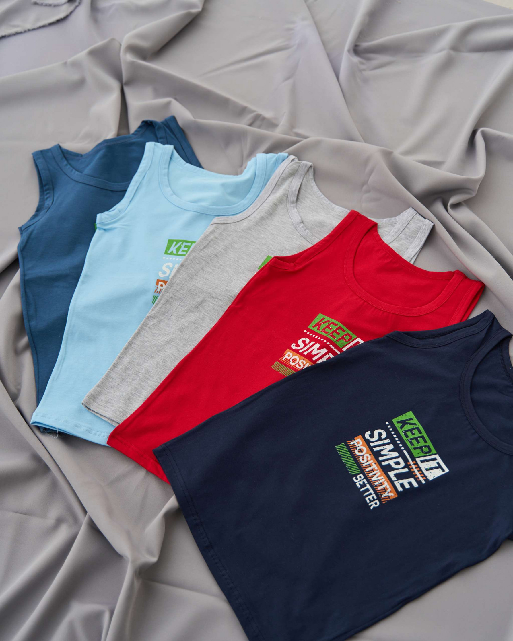 Майка подростоковая на мальчика - от 3 шт.