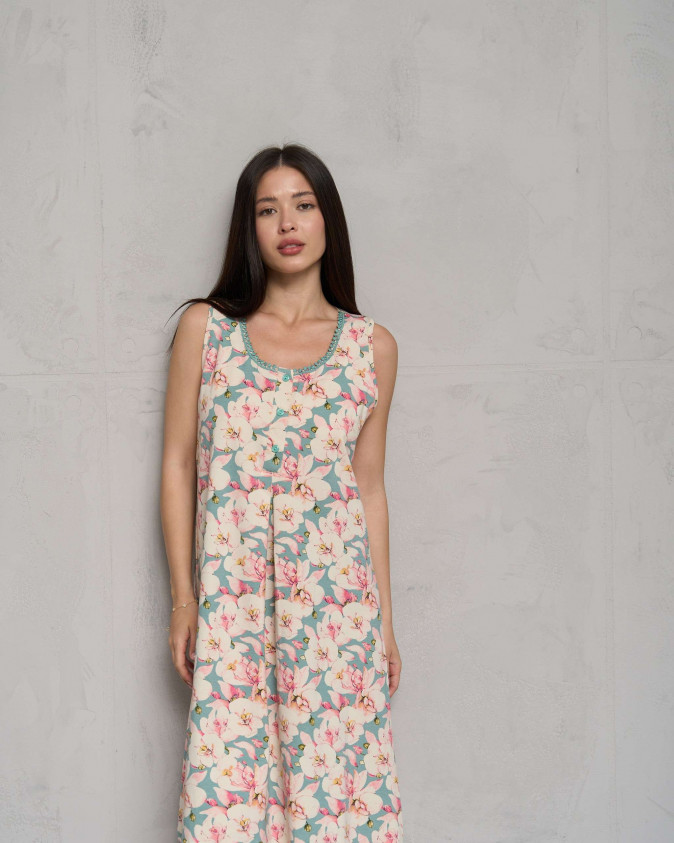 Сорочка для вагітних та годуючих мам - М'ята