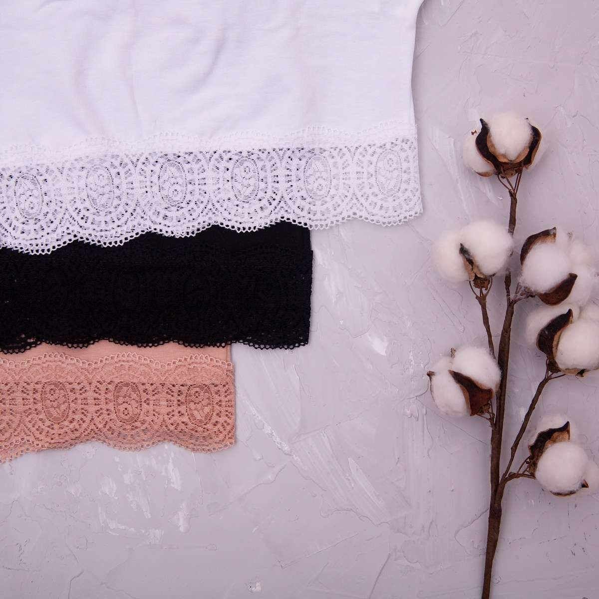 Топ для дівчинки з широкою бретеллю - Бел, Черн, Беж