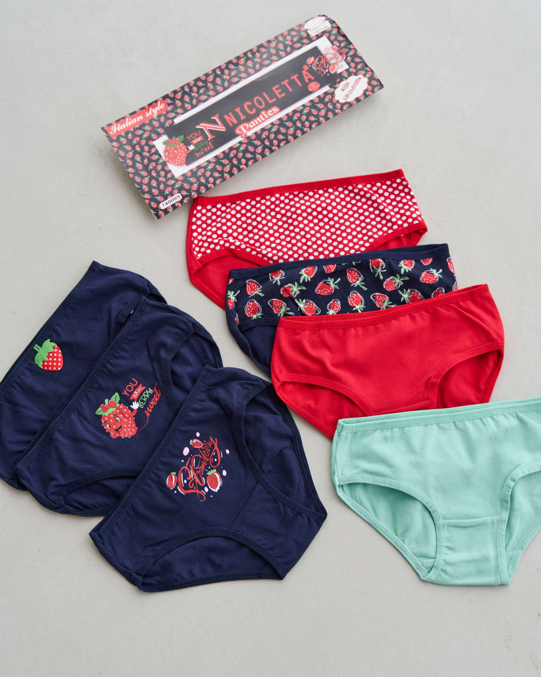 Набір дитячих трусиків тижневок з 7 шт. - 740089