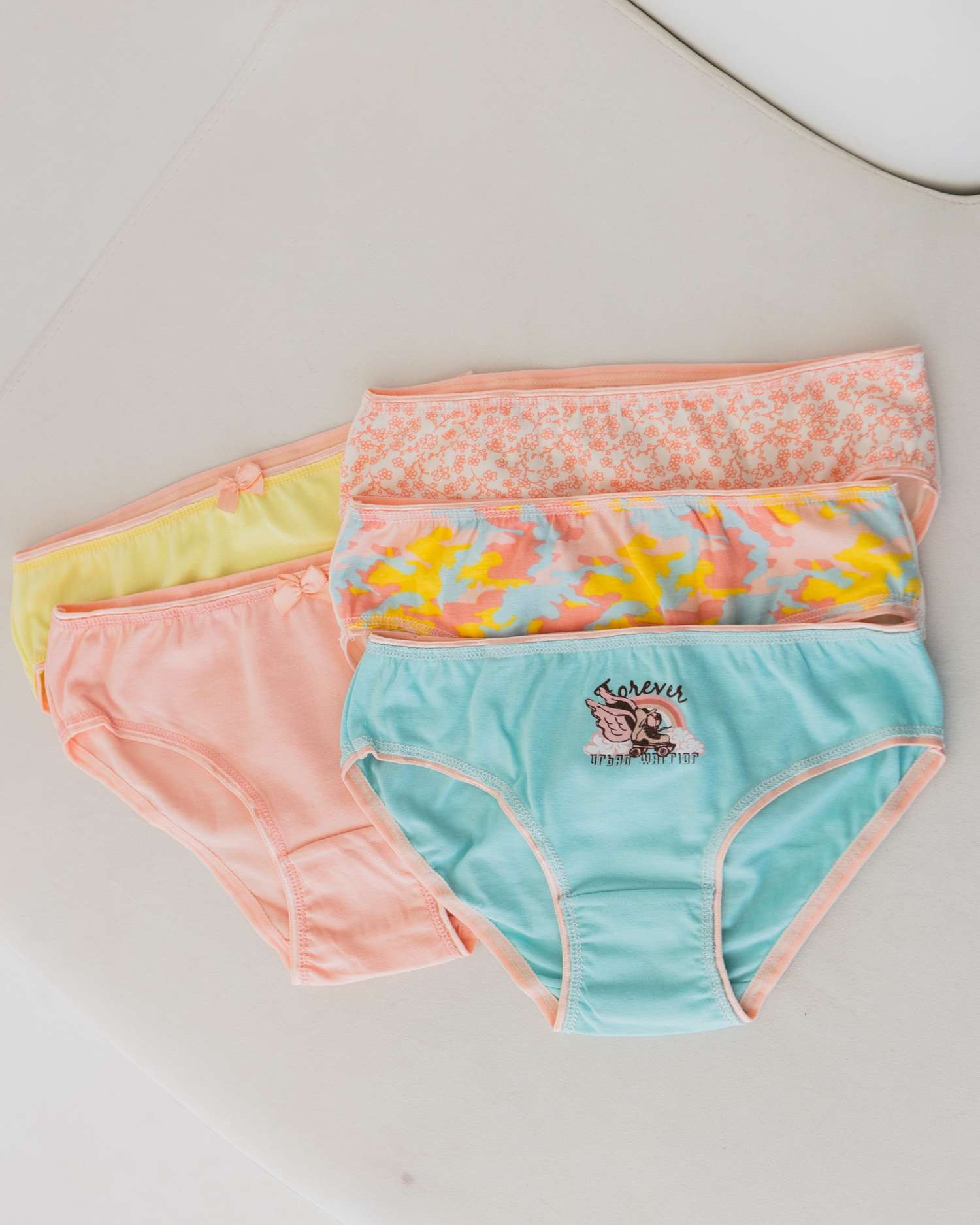 Набір підліткових трусиків тижневок - 5 шт. - 542010