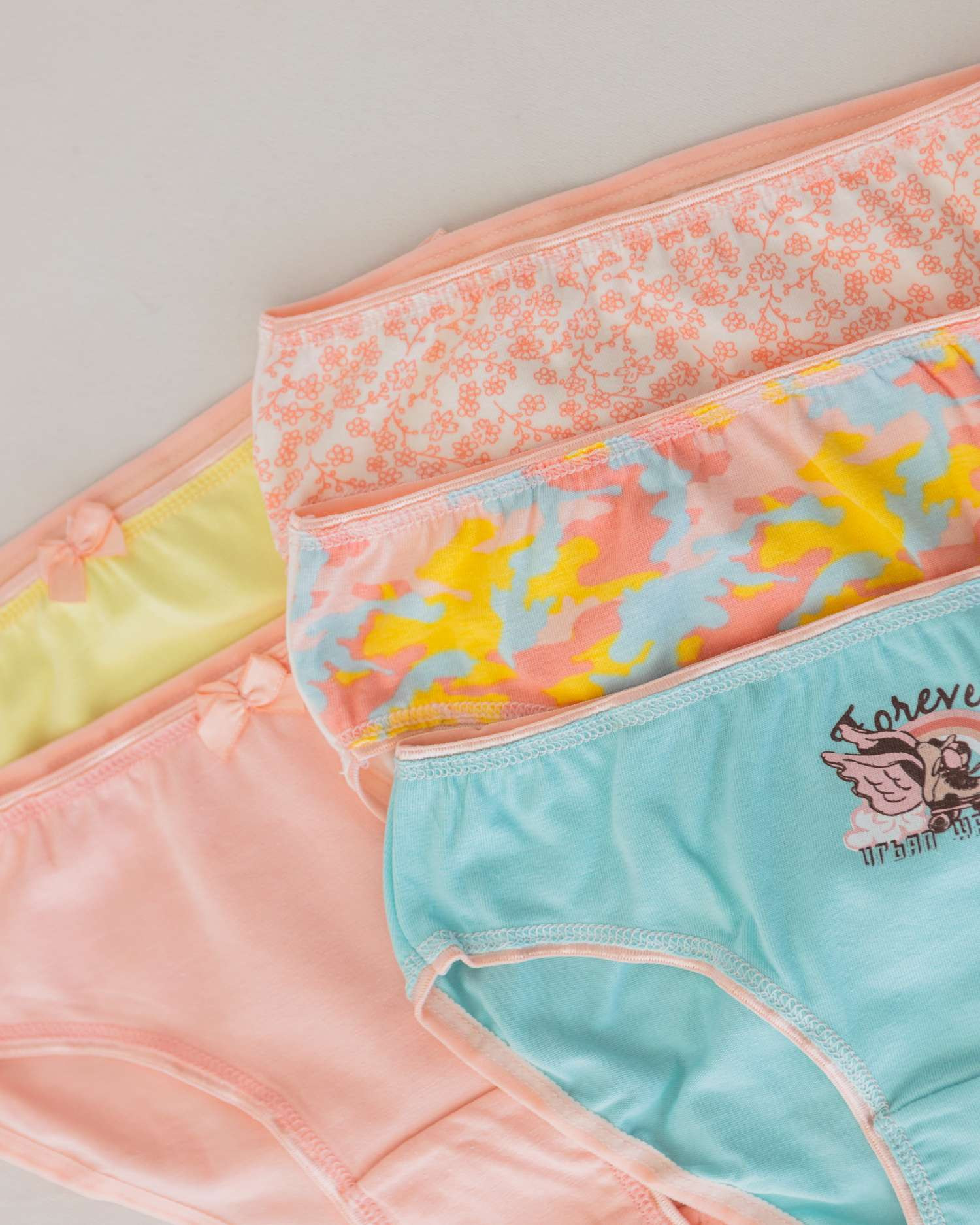 Набір підліткових трусиків тижневок - 5 шт. - 542010