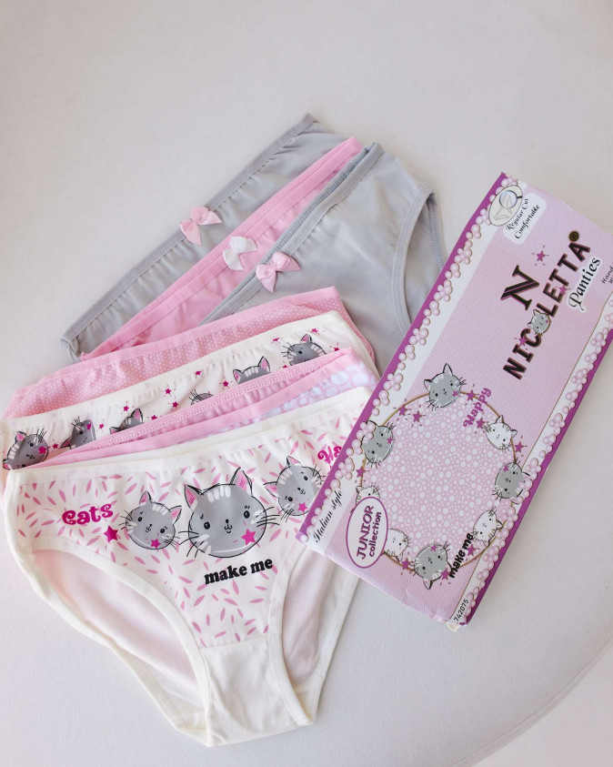 Набір підліткових трусиків тижневок - 7 шт. - 742075